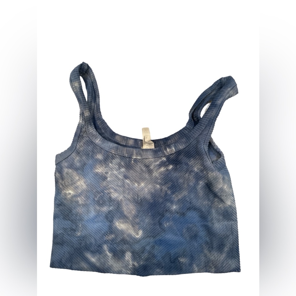 Blue Tie Dye Nikibiki Tank top